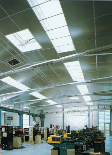 Panneau laine de verre pour sous-toiture industrielle Shedisol Alu R=1,40  m².K/W - 2,24 M x 1,00 M ép. 50,00 MM
